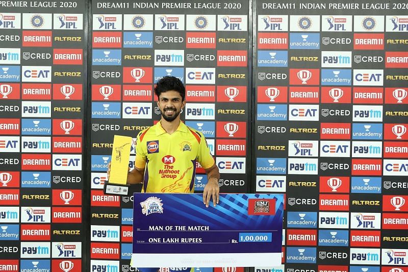 Ruturaj Gaikwad was key to 3 of CSK's 6 wins in IPL 2020 (Credits: IPLT20.com)